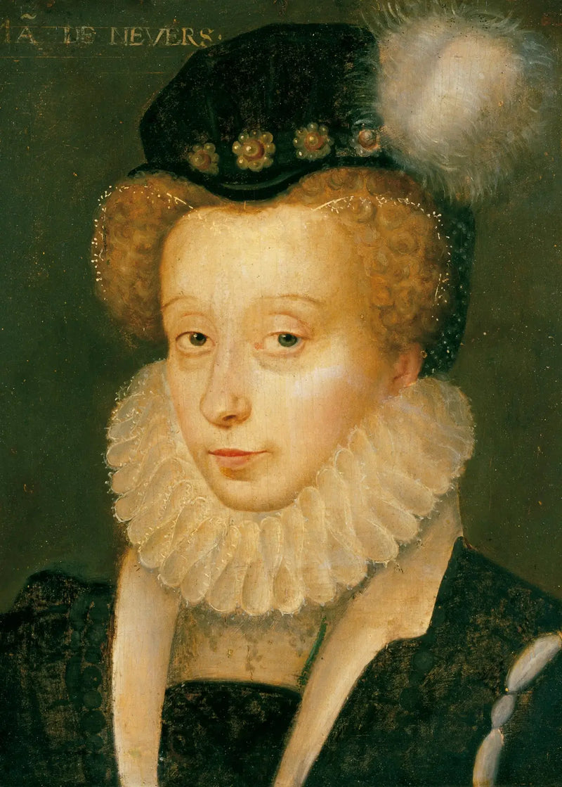 Henriette de Clèves (1542–1601), 4:e hertiginna av Nevers - François Clouet