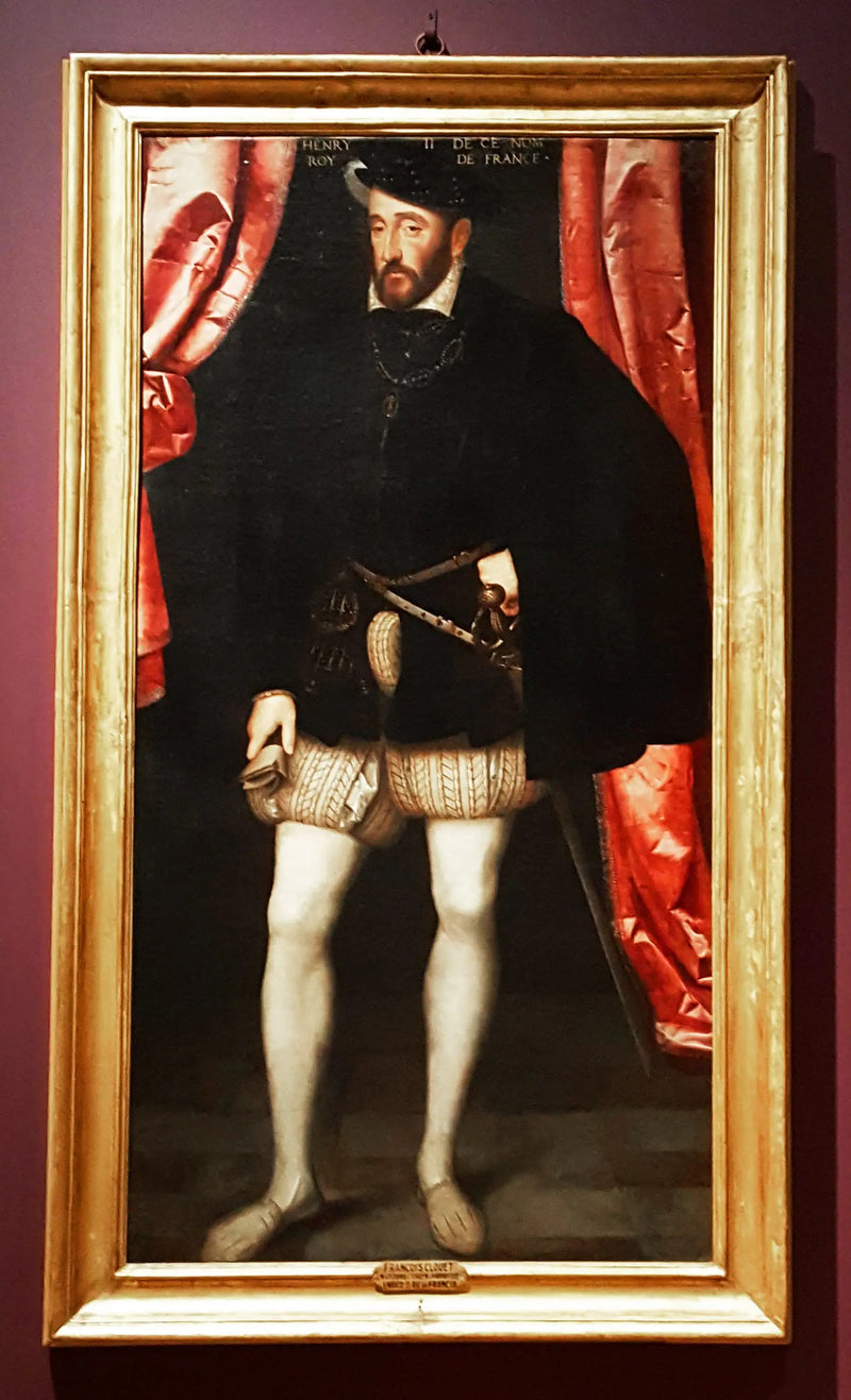 Henri II-porträtt - François Clouet