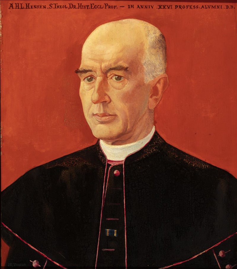 Porträtt av Antonius Hubertus Leonardus Hensen (1854-1932) - Jan Toorop