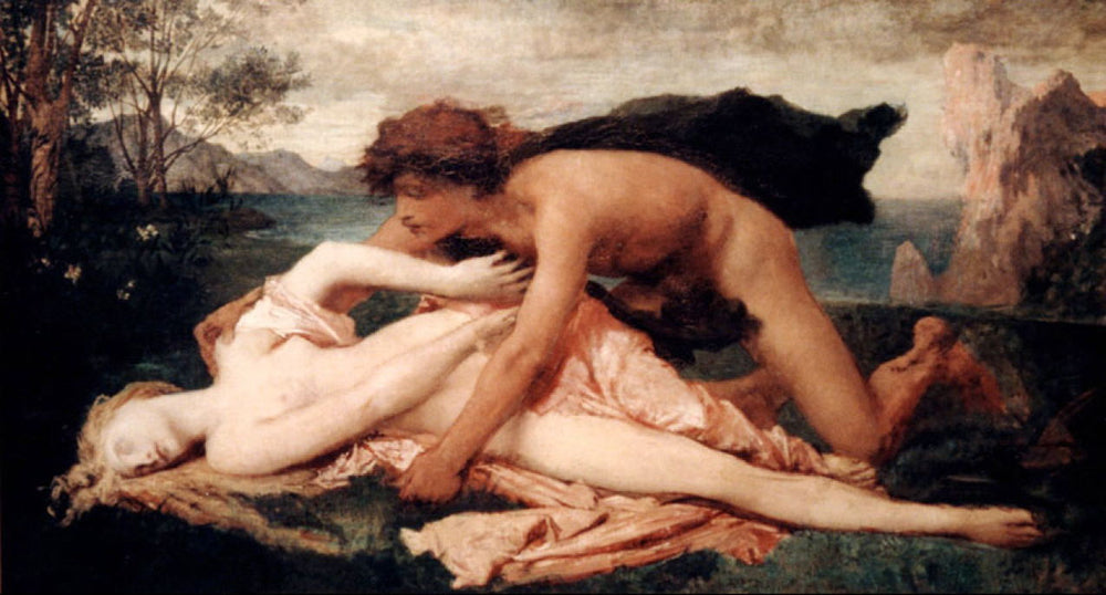 La nymphe Hespérie pleurée par Esacus - Jules-Élie Delaunay