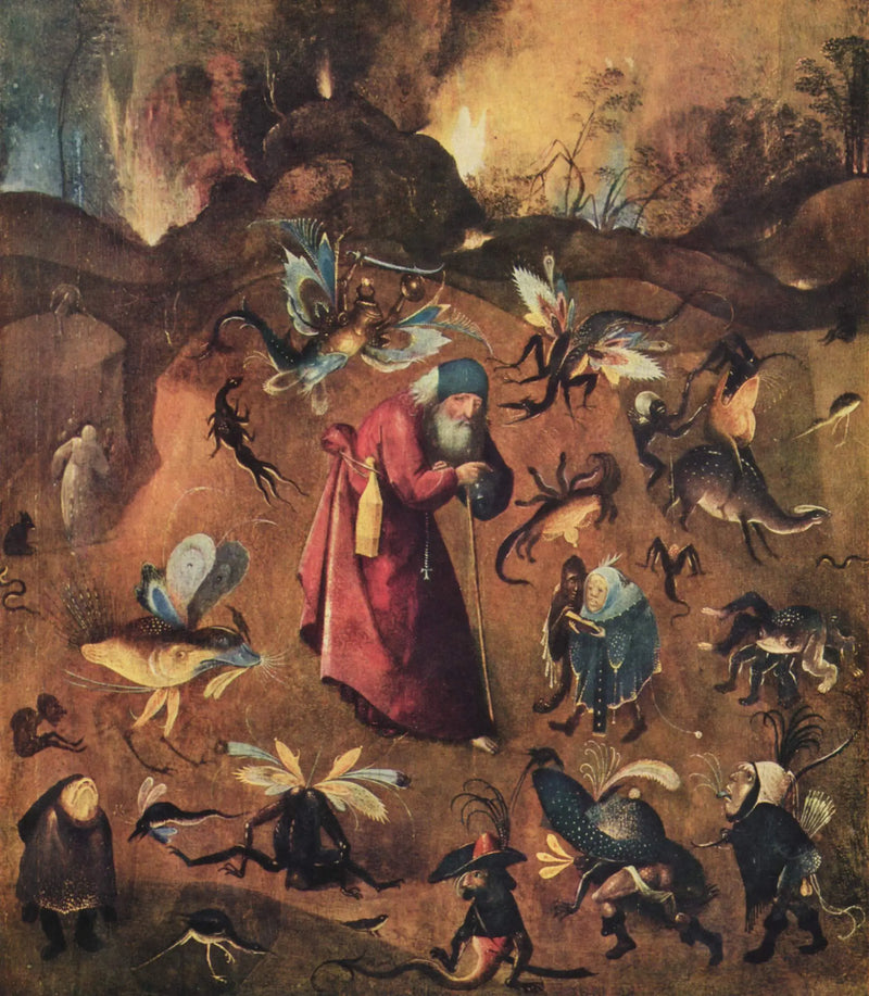 St. Antonys frestelse - Hieronymus Bosch