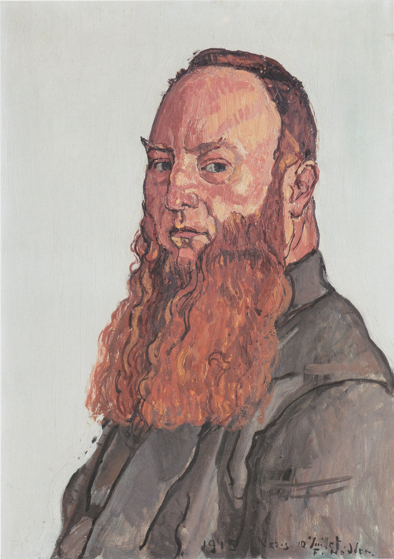 Porträtt av James Vibert - Ferdinand Hodler