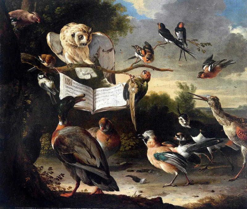 Fågelkonsert - Melchior de Hondecoeter