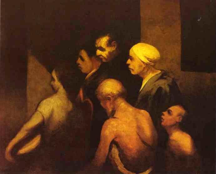 Les mendiants - Honoré Daumier