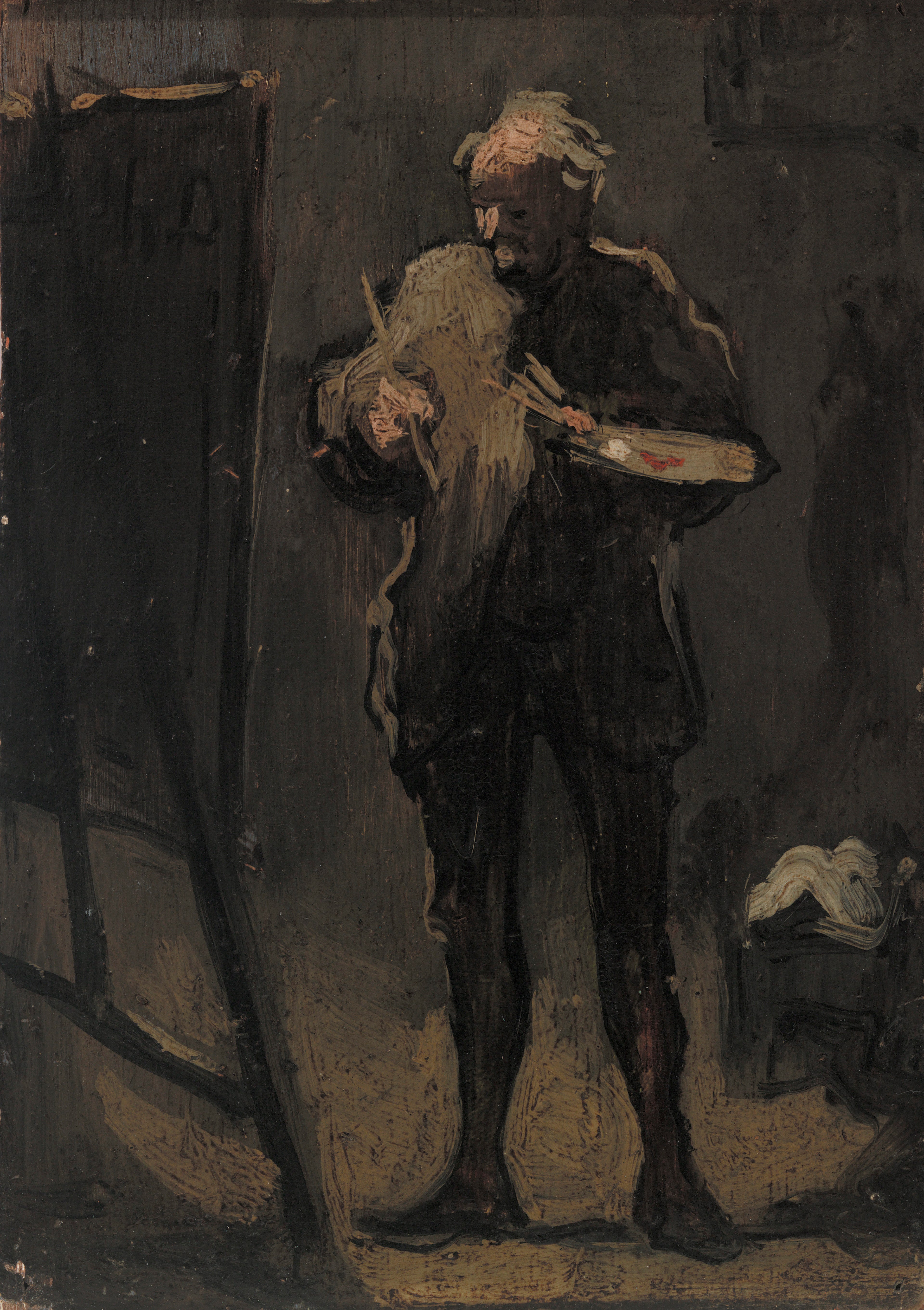 Le Peintre devant son tableau - Honoré Daumier