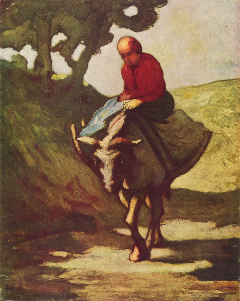Marknadens återkomst - Honoré Daumier