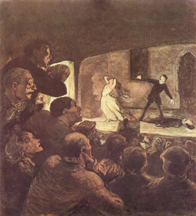 Melodramen - Honoré Daumier