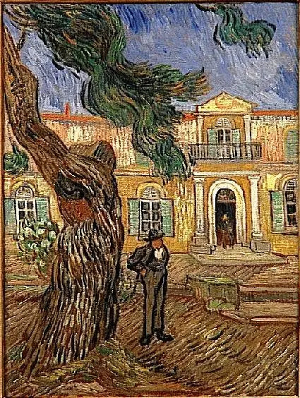 Sjukhuset Saint-Paul i Saint-Rémy-de-Provence - Vincent van Gogh