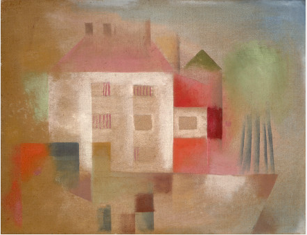 Nytt hus i förorten - Paul Klee