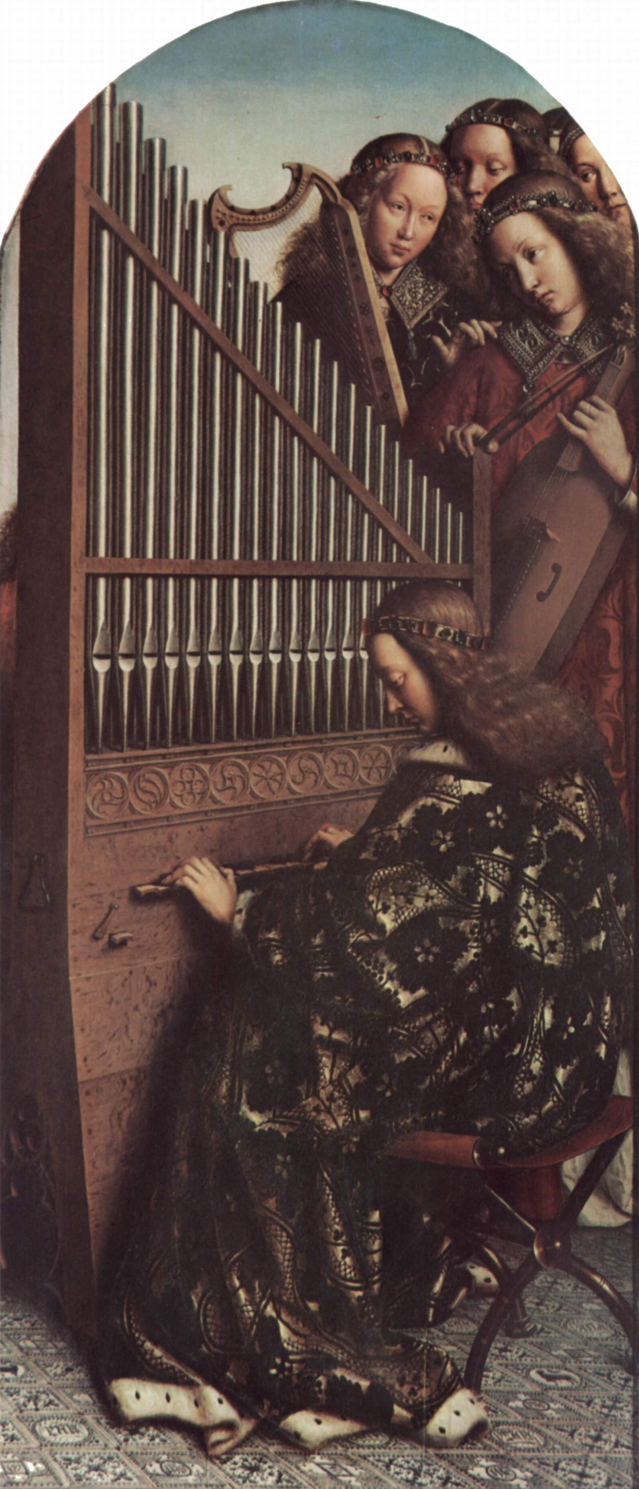 Anges musiciens - Hubert van Eyck