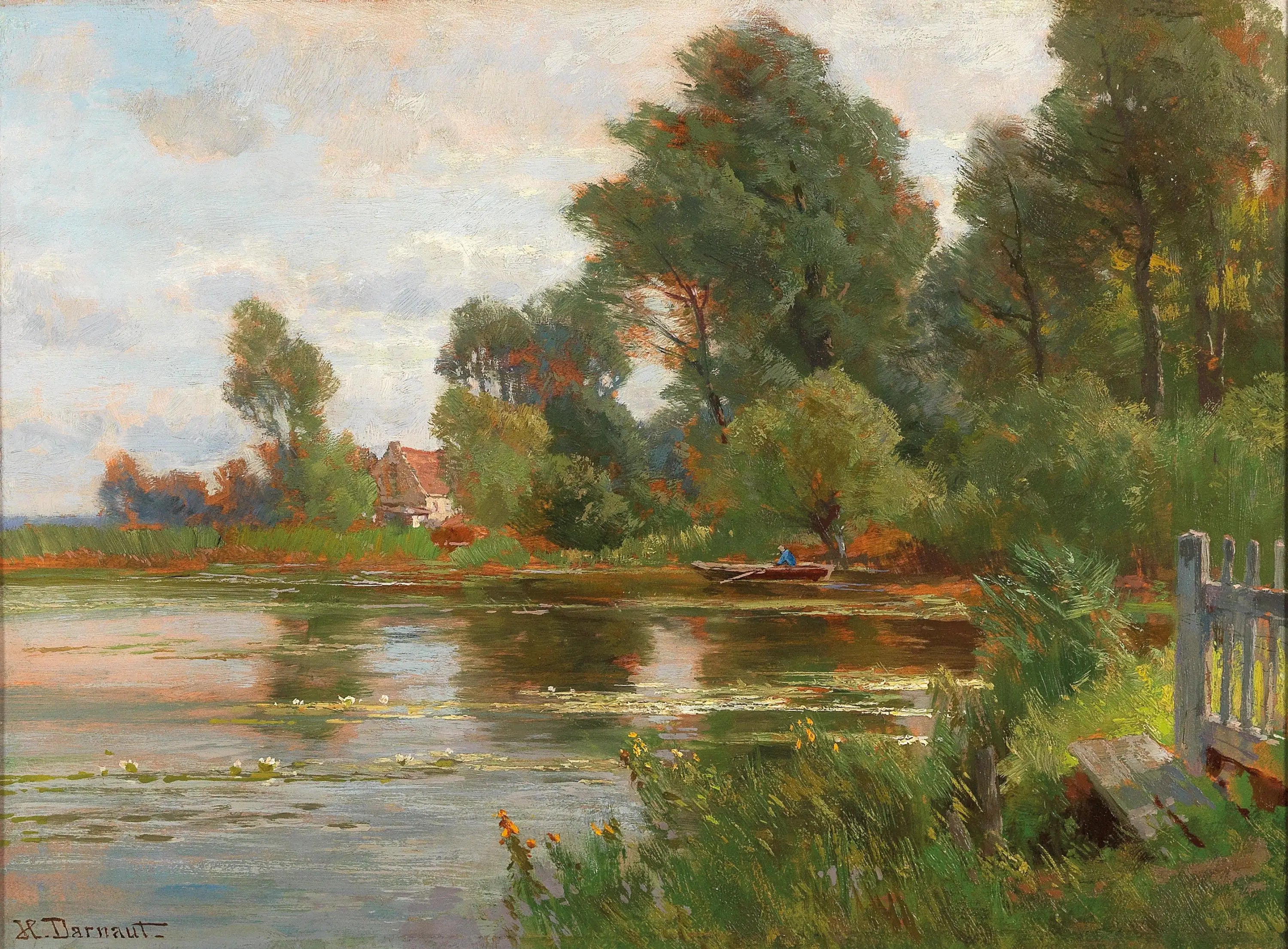 Au bord de l’étang - Hugo Darnaut - Alpha Reproduction