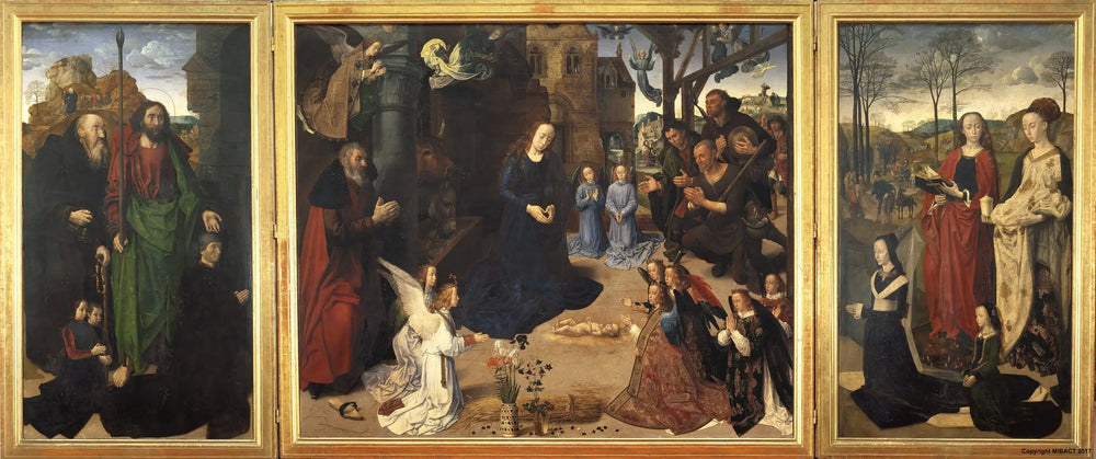 Triptyque Portinari - Hugo van der Goes - Alpha Reproduction