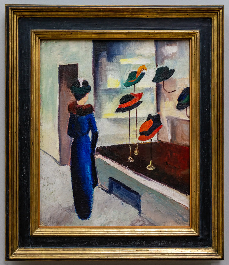 Hattmakarens butik - August Macke