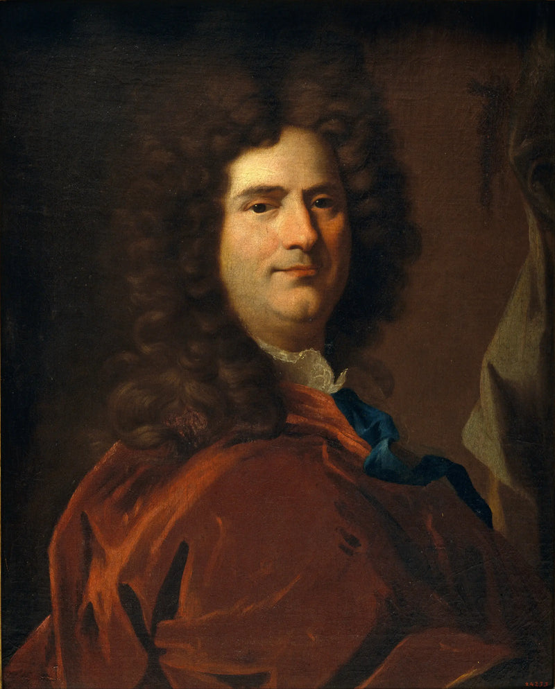 Självporträtt (?) - Hyacinthe Rigaud