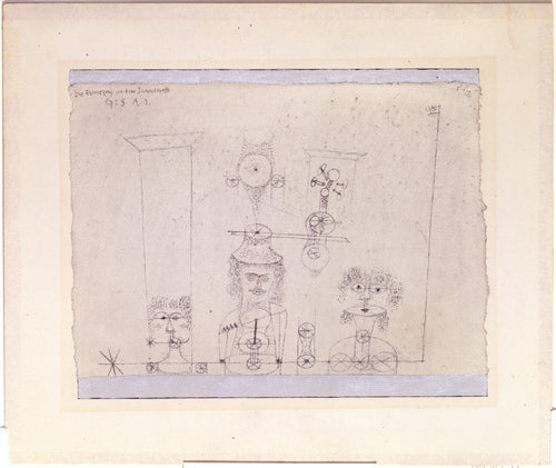 Till minne av en helt kvinnlig grupp - Paul Klee