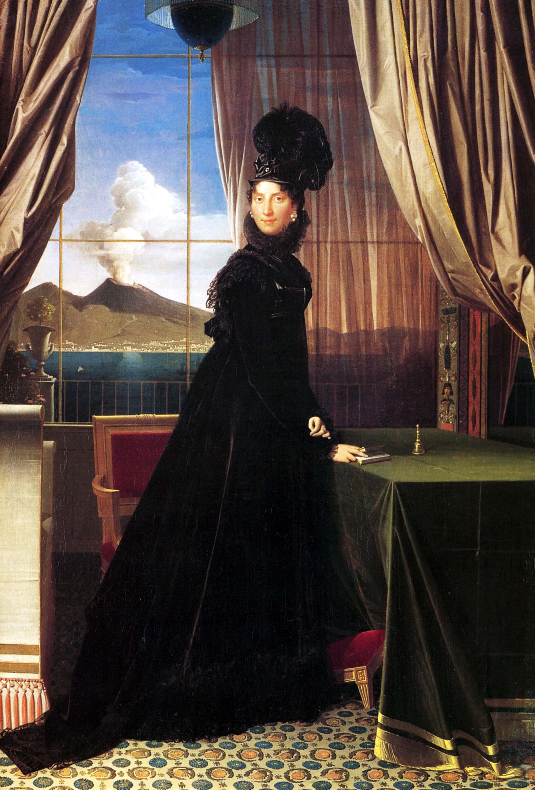Drottning Caroline Murat - Jean-Auguste-Dominique Ingres