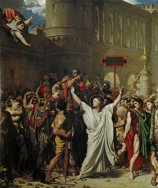 Martyrdomen av Sankt Symphorien - Jean-Auguste-Dominique Ingres