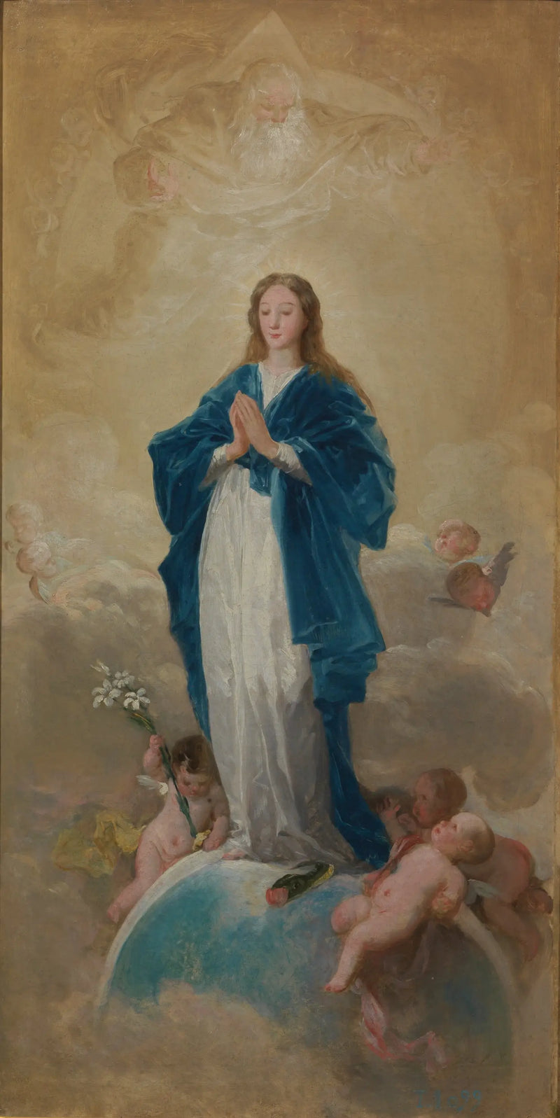 Den obefläckade avlelsen - Francisco de Goya