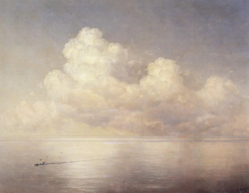 Moln över havet, lugnt - Ivan Aïvazovski
