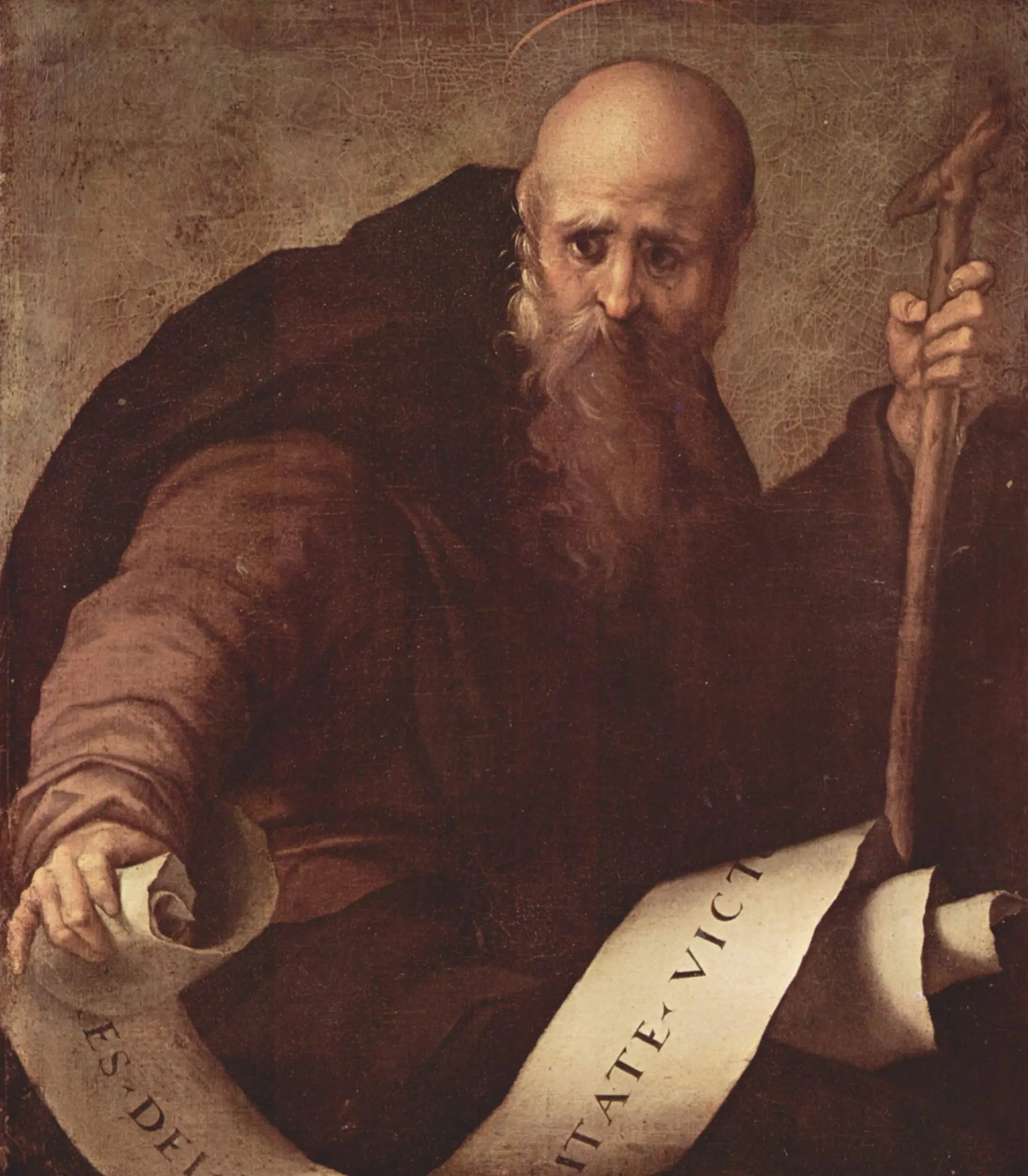 Saint Antoine abbé - Pontormo - Alpha Reproduction