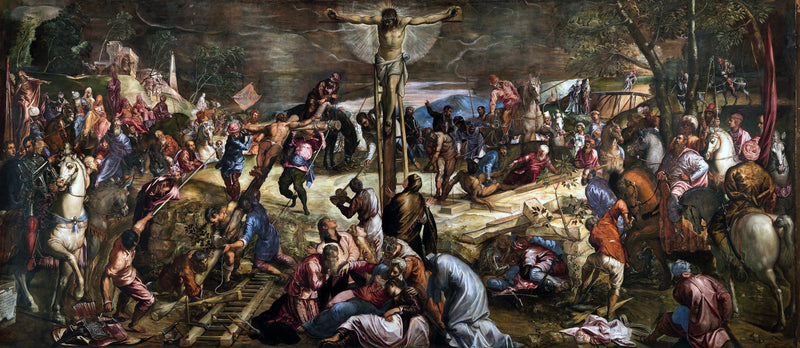 Korsfästelsen - Jacopo Tintoretto