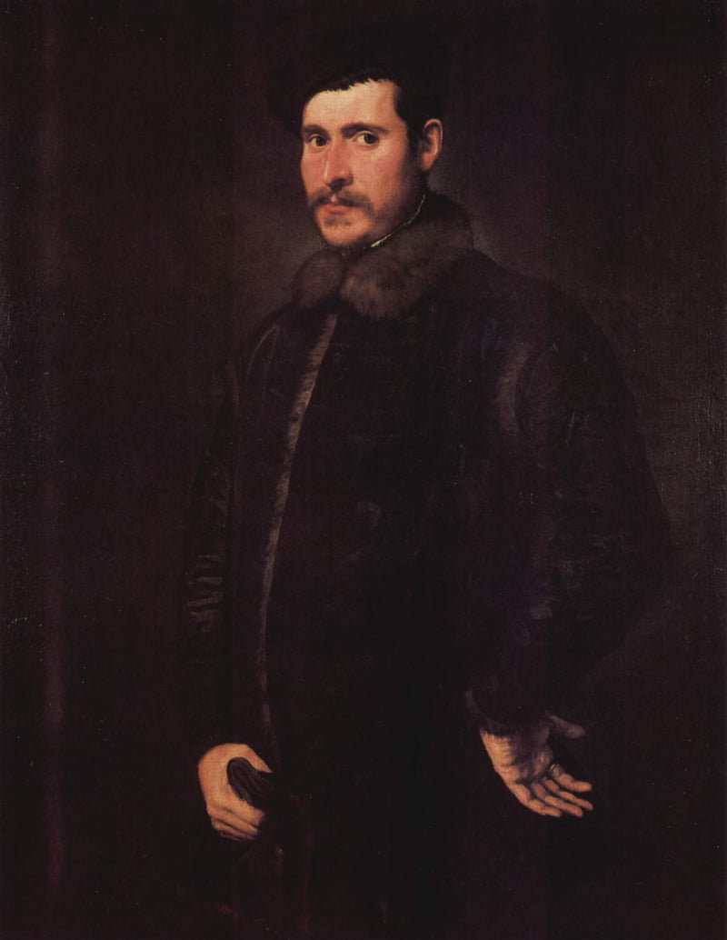 Porträtt av en gentleman - Jacopo Tintoretto