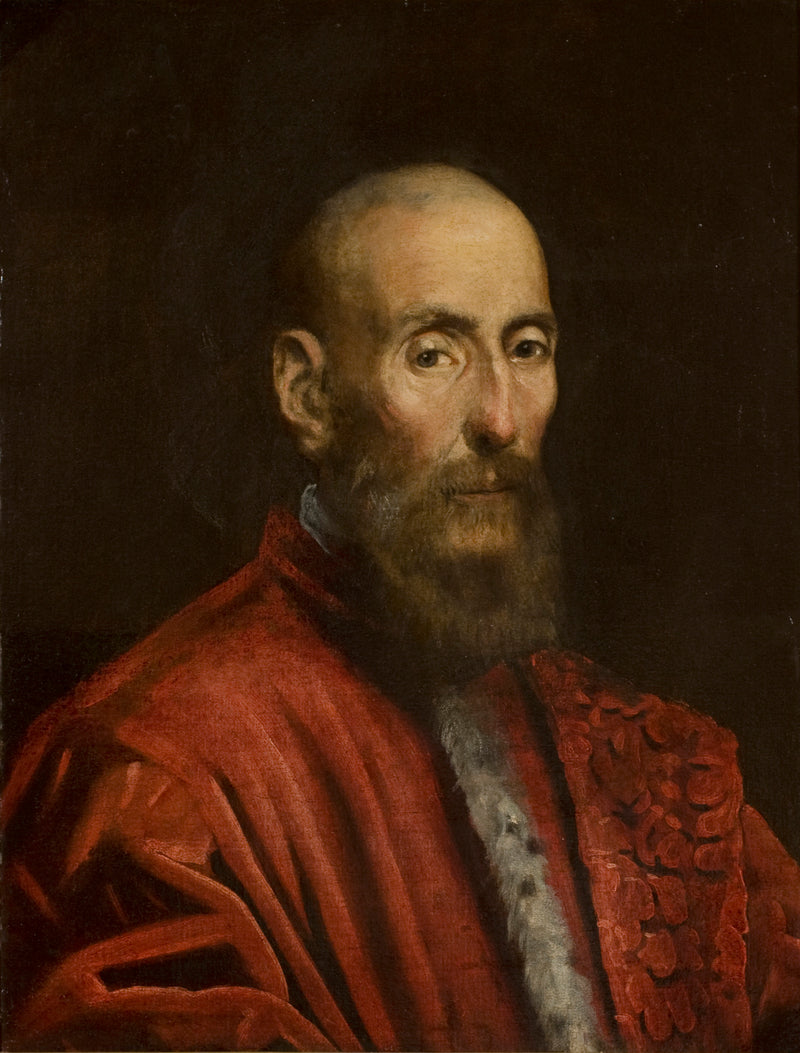 Porträtt av en senator - Jacopo Tintoretto