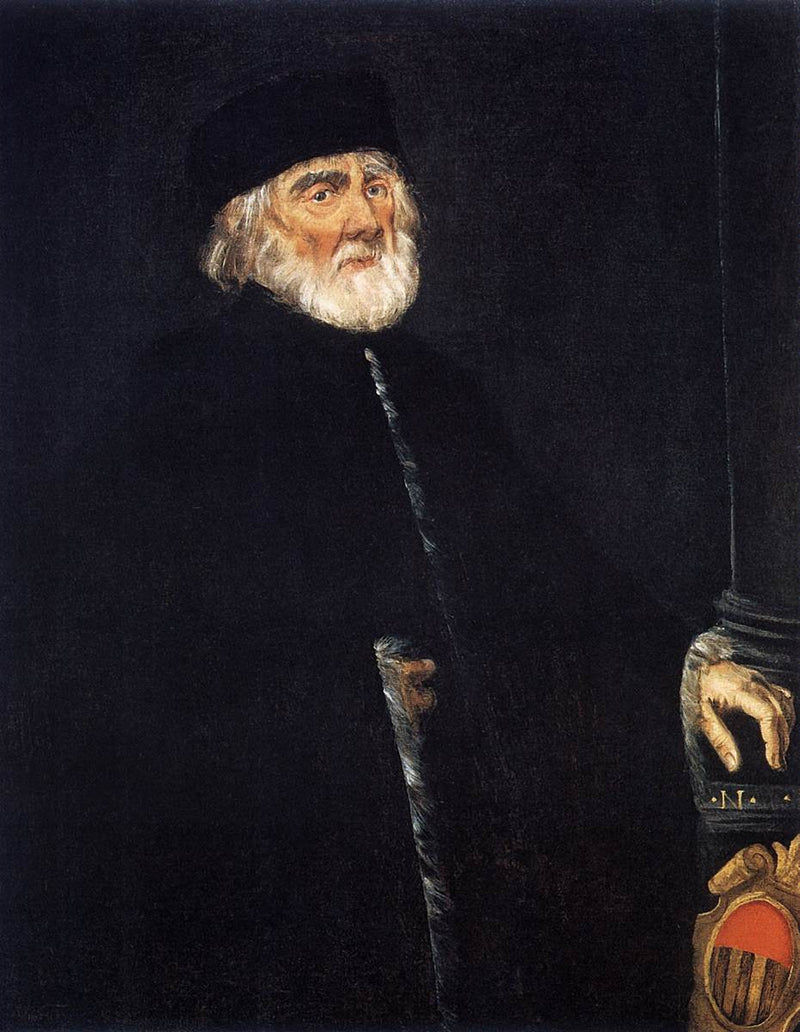 Porträtt av åklagare Nicolo Priuli - Jacopo Tintoretto