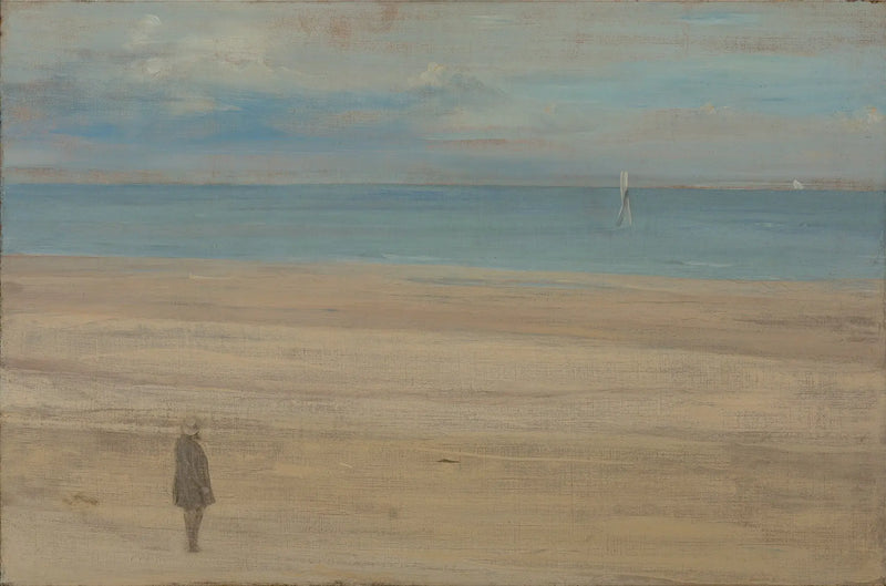 Harmoni i blått och silver: Trouville - James Abbott McNeill Whistler