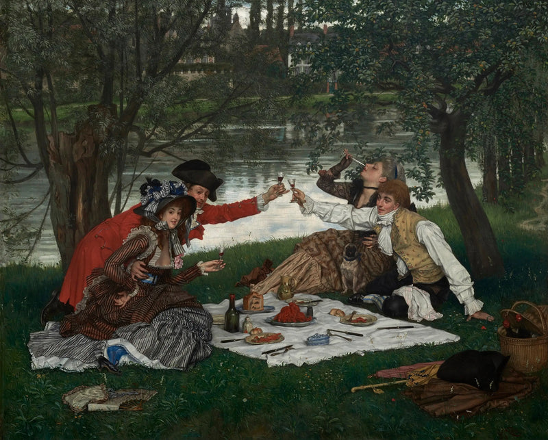 Kvadratiskt parti - James Tissot