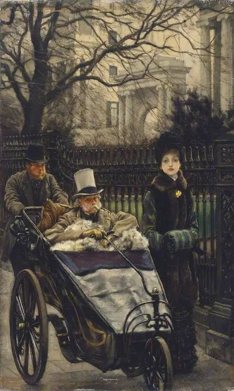 En konvalescent - James Tissot