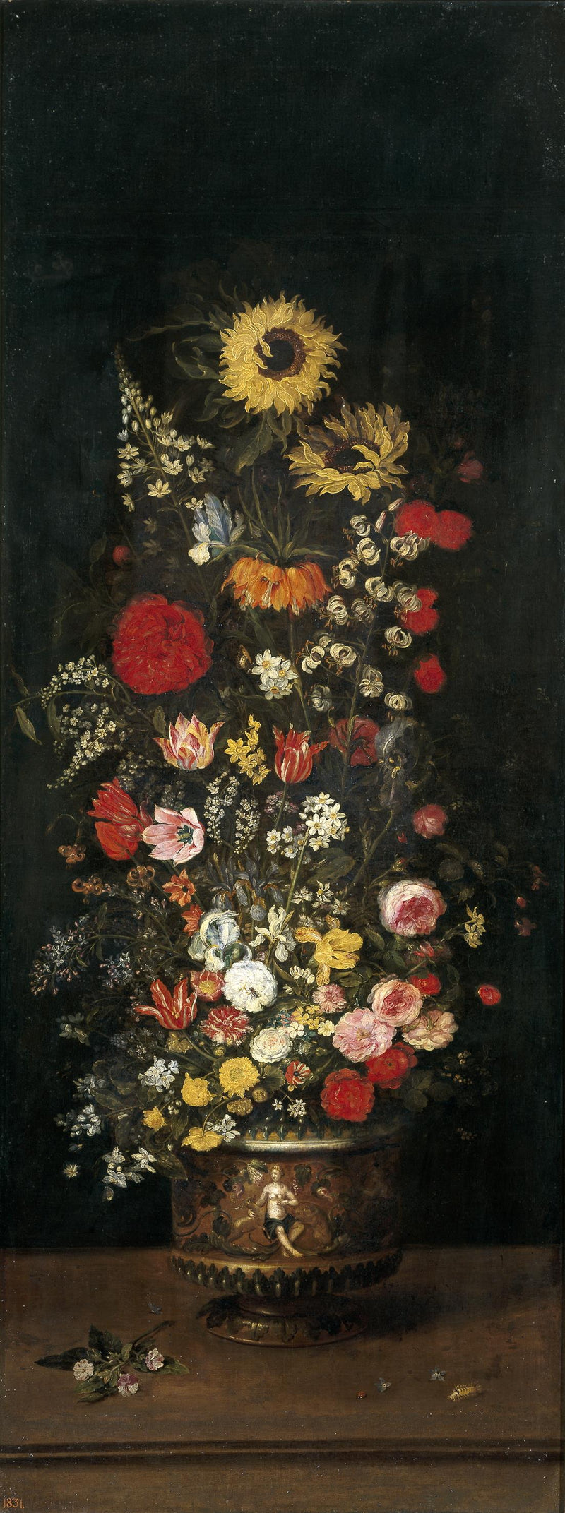 Vase de fleurs - Jan Brueghel l'Ancien