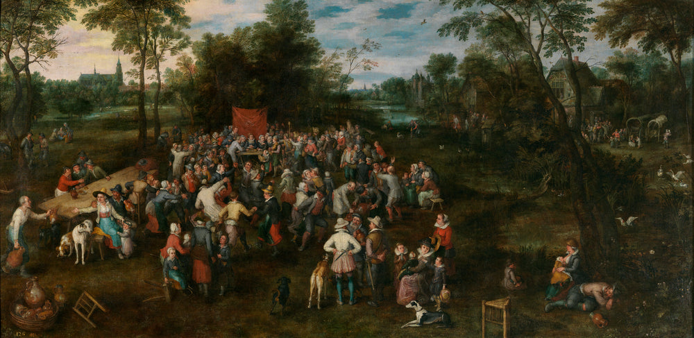 Banquet de noces - Jan Brueghel l'Ancien