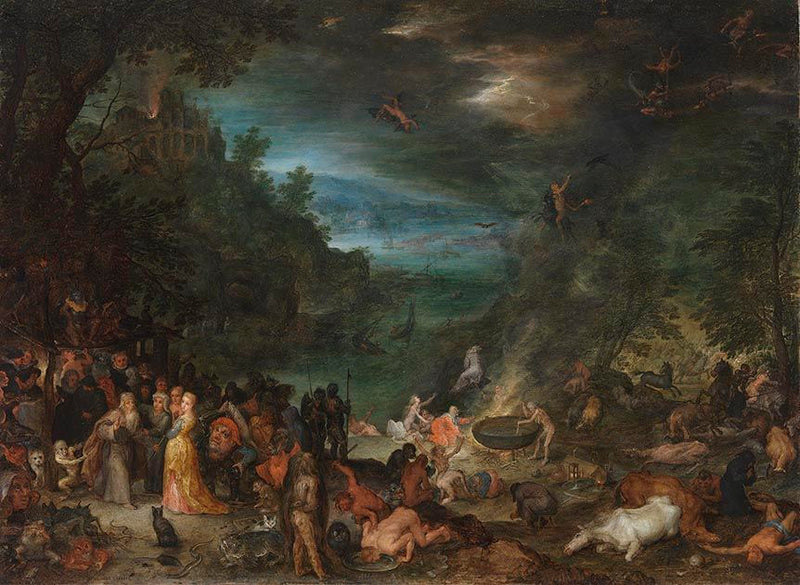 La tentation de saint Antoine - Jan Brueghel l'Ancien