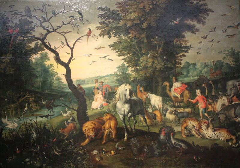 L'Entrée dans l'Arche - Jan Brueghel l'Ancien