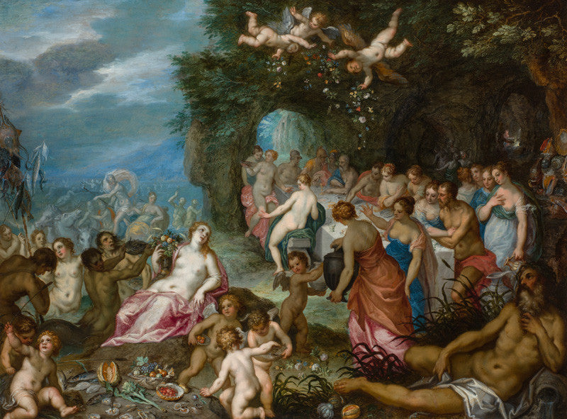 Le Festin des Dieux (Le Mariage de Pélée et Thétis) - Jan Brueghel l'Ancien