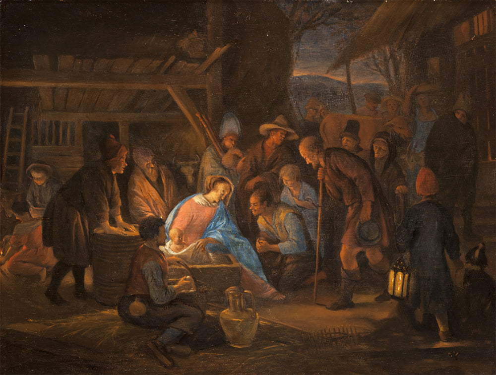 Adoration des bergers - Jan Steen