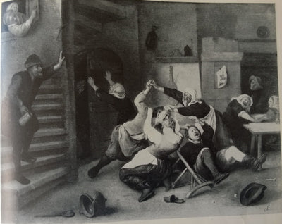Bagarre dans une taverne - Jan Steen