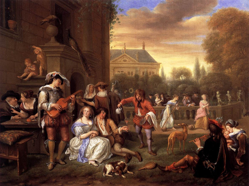 La Garden Party - Jan Steen