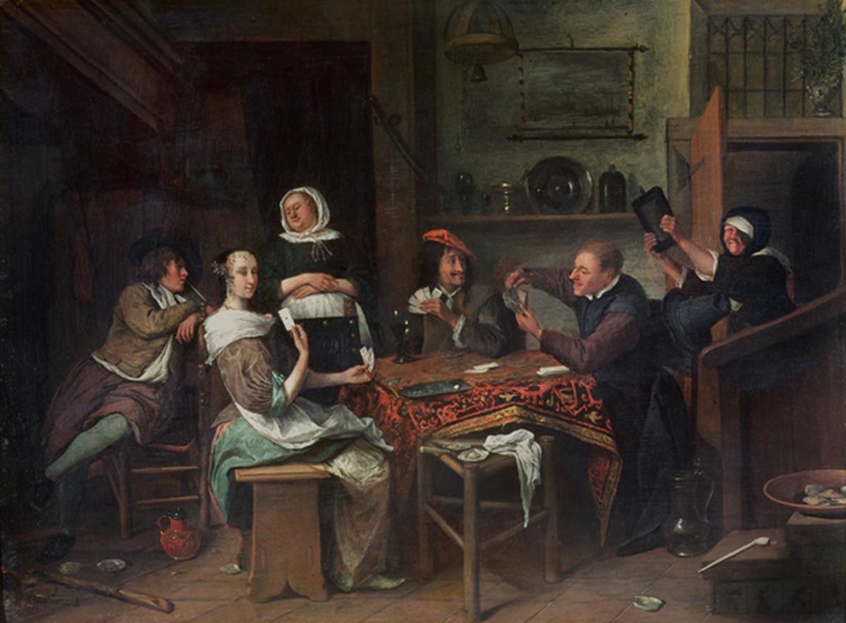 Les faux joueurs - Jan Steen