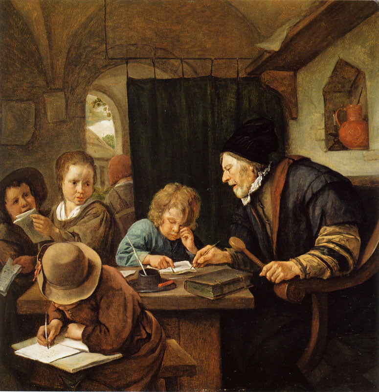 L'école - Jan Steen