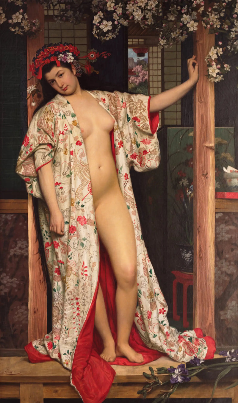Den japanska kvinnan i badet - James Tissot