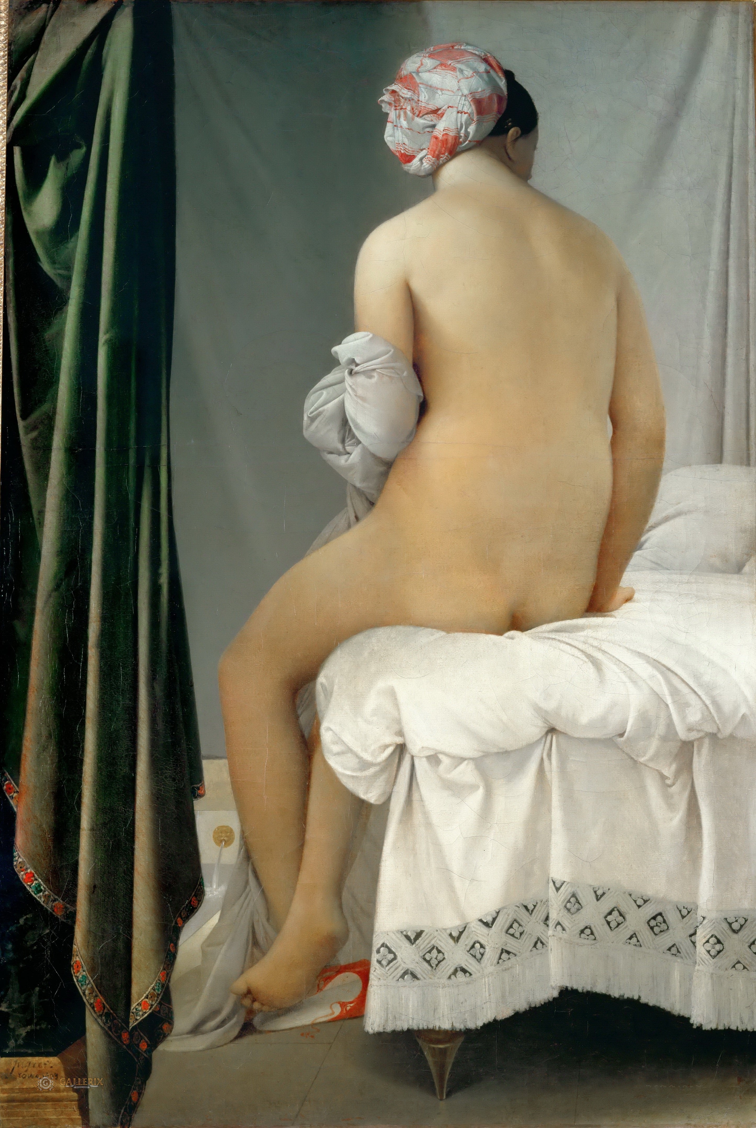 Badande kvinna Valpinçon - Jean-Auguste-Dominique Ingres