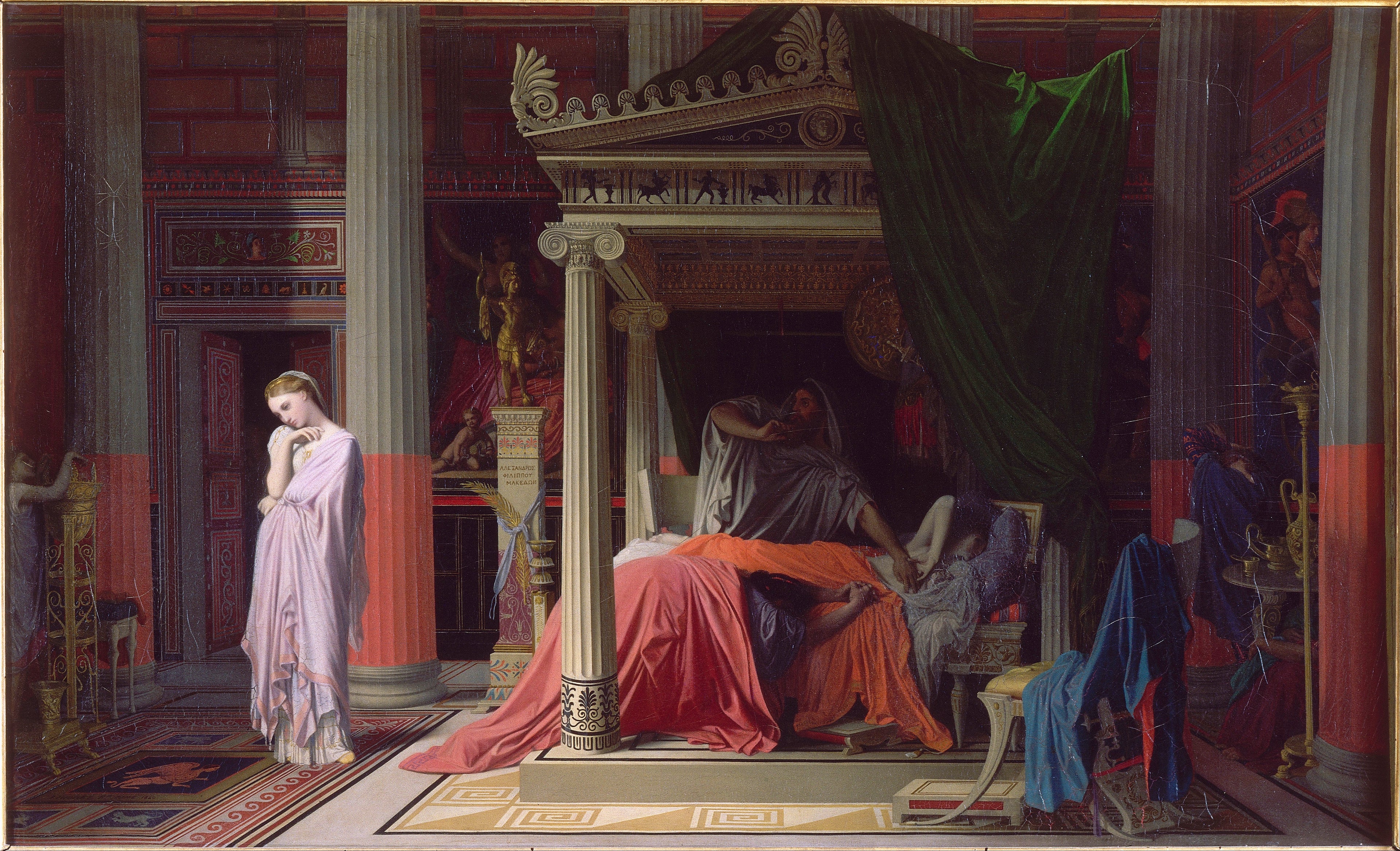 Antiochus sjukdom - Jean-Auguste-Dominique Ingres