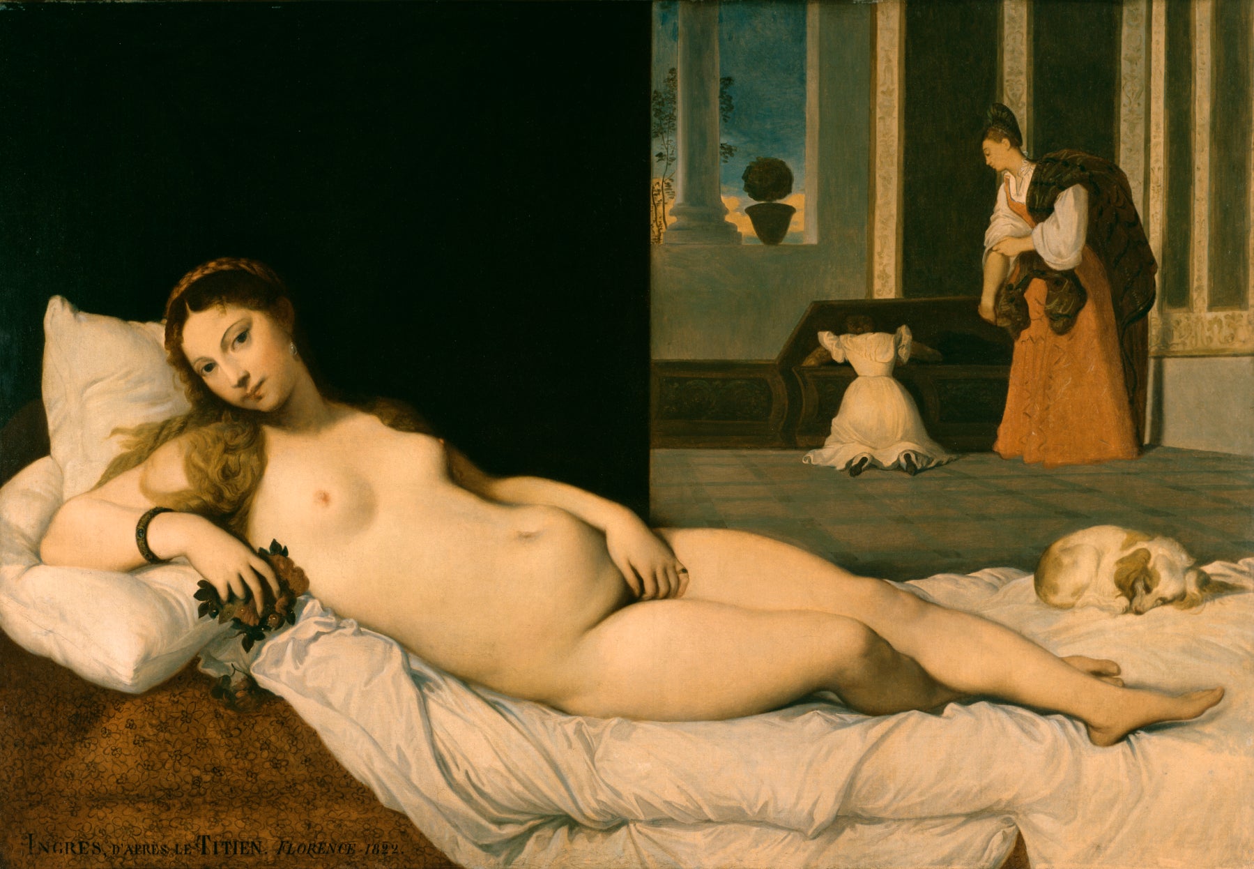 Venus liggande - Jean-Auguste-Dominique Ingres