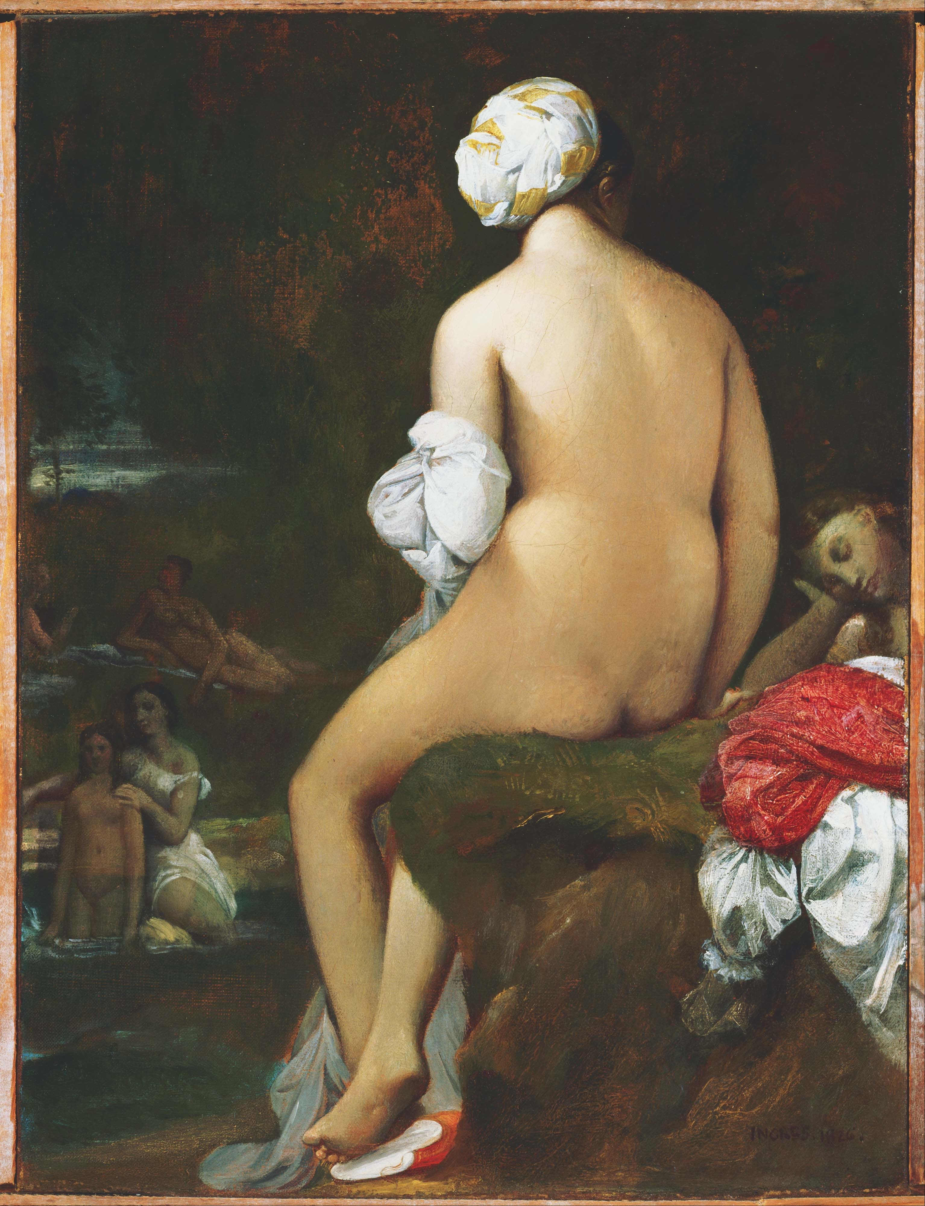 Den lilla badaren - Jean-Auguste-Dominique Ingres