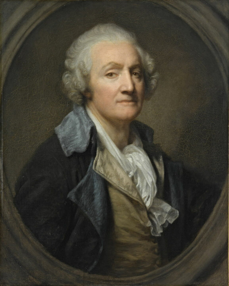 Porträtt av konstnären - Jean-Baptiste Greuze