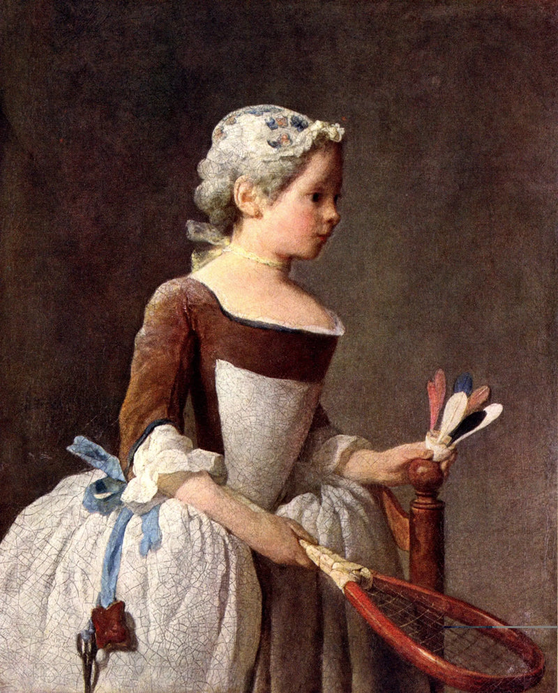 Flickan vid ratten - Jean Simeón Chardin