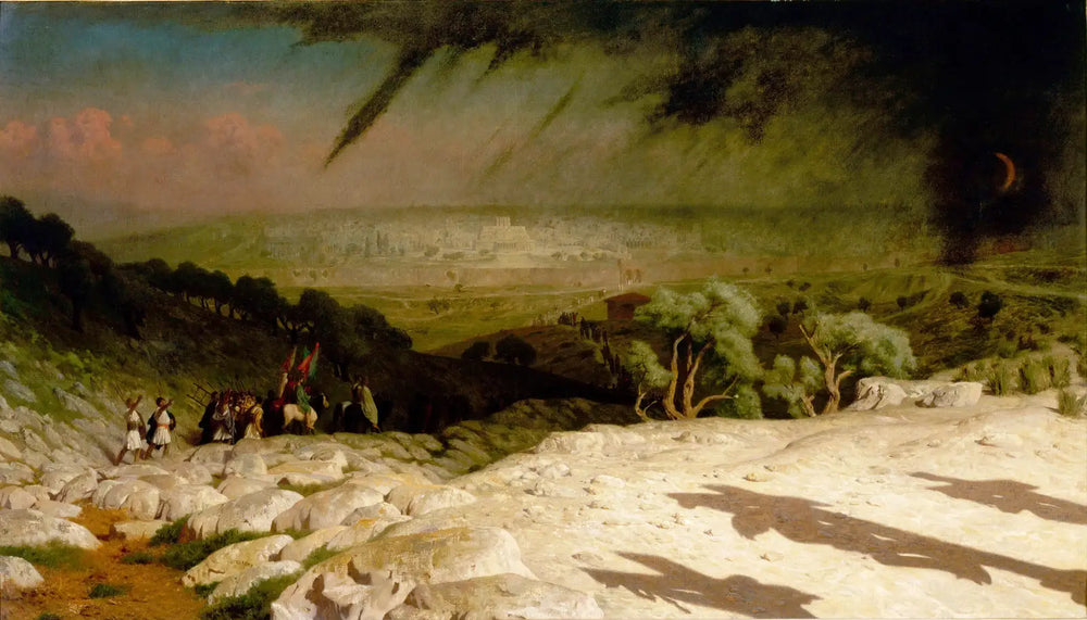 Reproduction du tableau « Consummatum est - Jean-Léon Gérôme » par Alpha Reproduction en peinture à l’huile