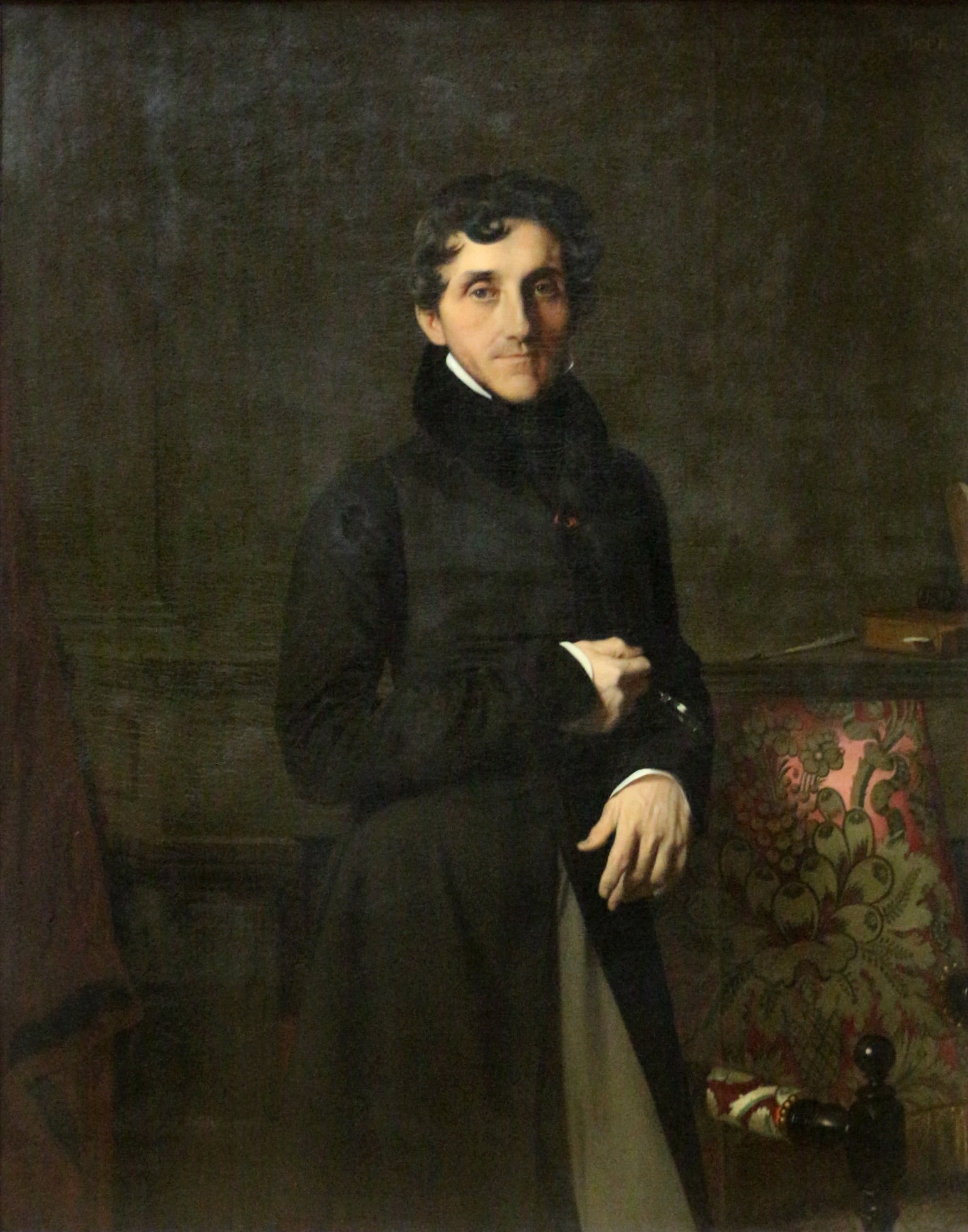 Porträtt av greven Louis-Mathieu Molé - Jean-Auguste-Dominique Ingres